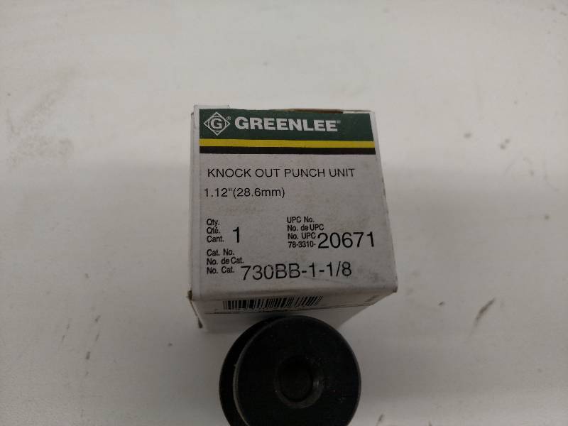 Greenlee Round Knockout Punch Unit,...