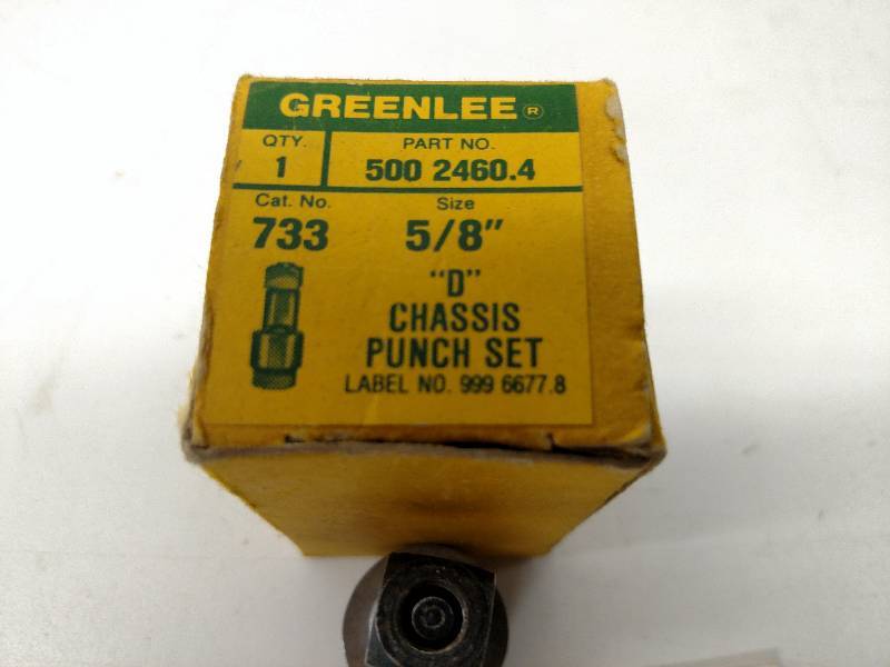 Greenlee D-Shaped Punch Unit, 58...