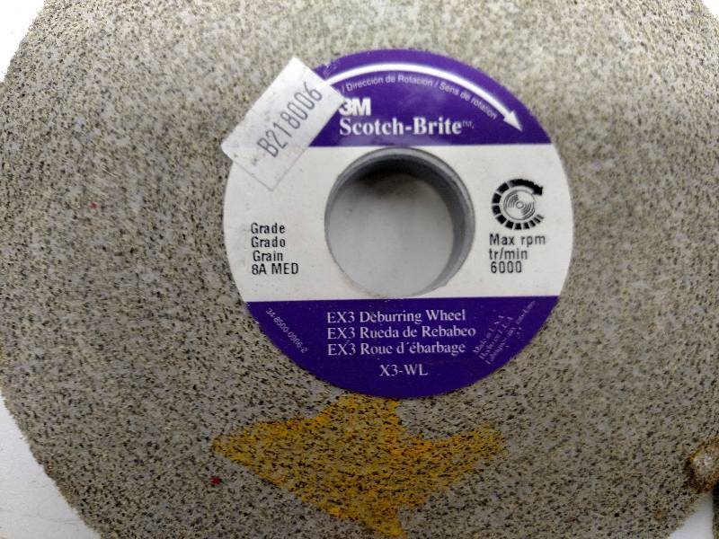 (3) 3M Scotch-Brite 8A Med. Deburri...