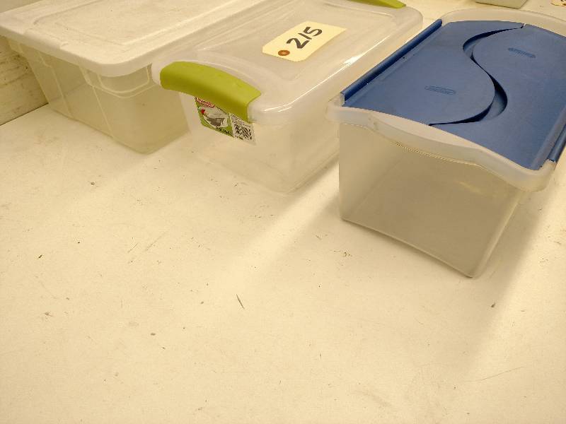 (3) Tubs...