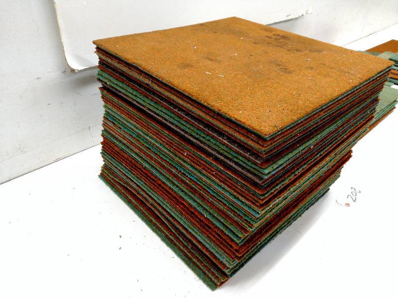18 Carpet Squares, Approx. (50) Wh...