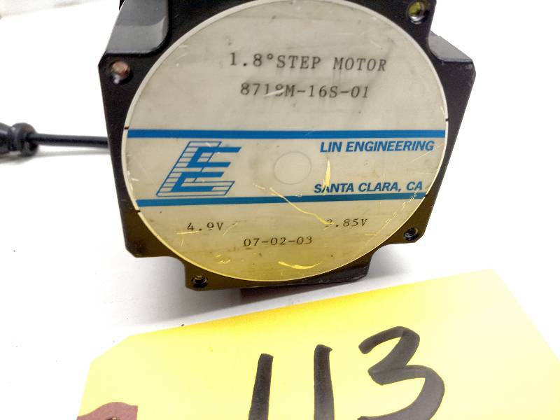 lot 113 image: Lin Engineering 1.8 Degree Step Mot...