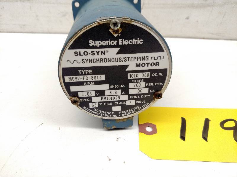 lot 119 image: Superior Electric M092-FD-8814 Slo-...