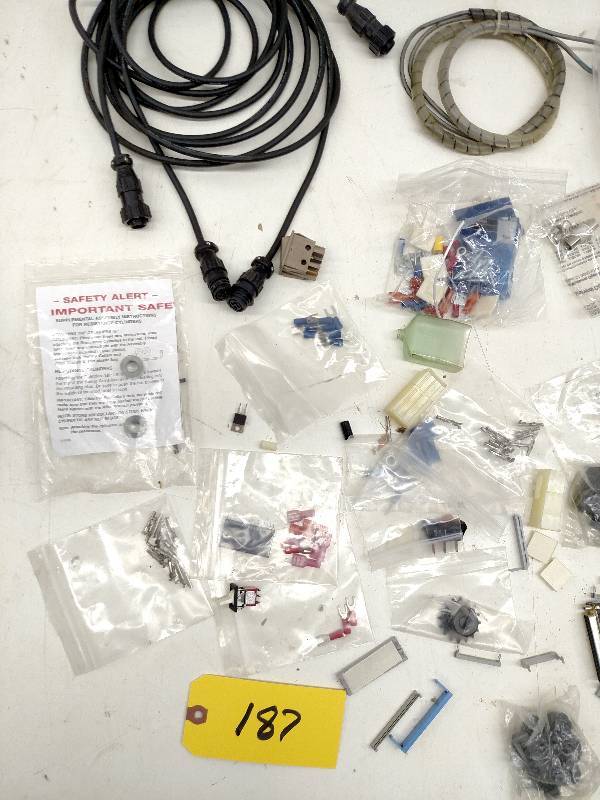 lot 187 image: Asstd Electronic Parts & Misc...