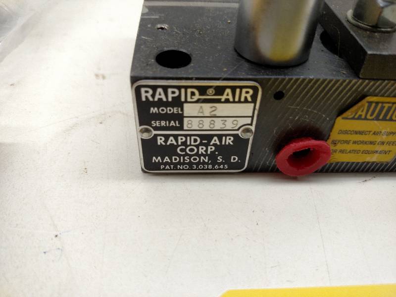 lot 193 image: Rapid-Air Model A-2 Air Feed...