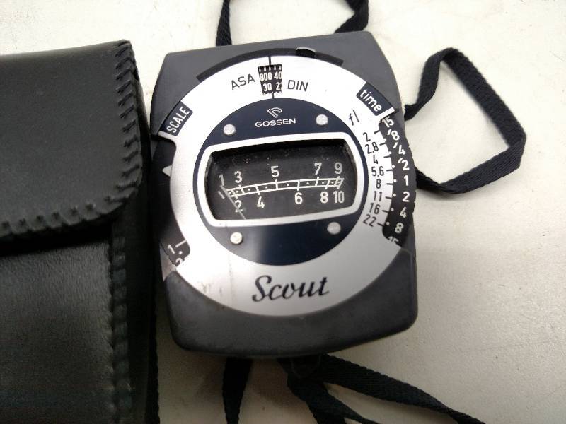 lot 43 image: Gossen Scout Light Exposure Meter...