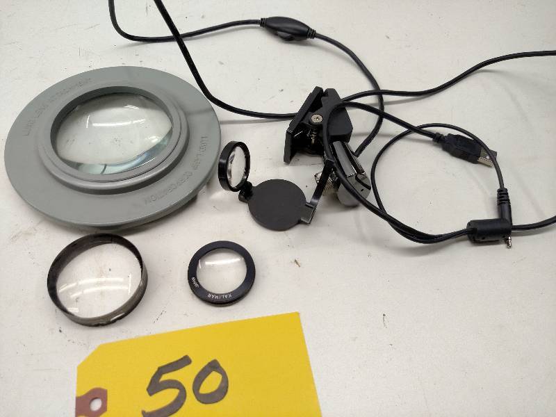 lot 50 image: Camera, Lenses, & Magnifiers...