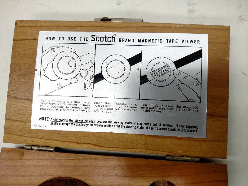 lot 51 image: 3M Magnetic Tape Viewer...