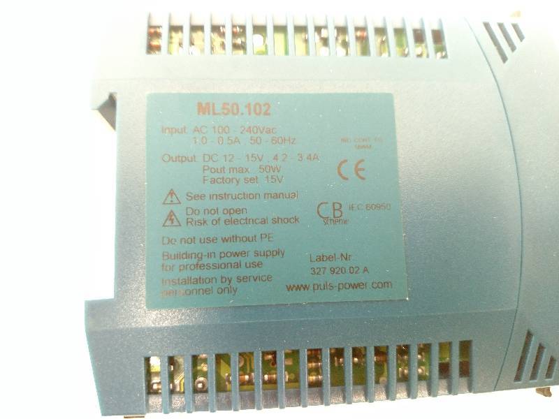 lot 68 image: PULS ML50.102 Din-Rail Power Supply...