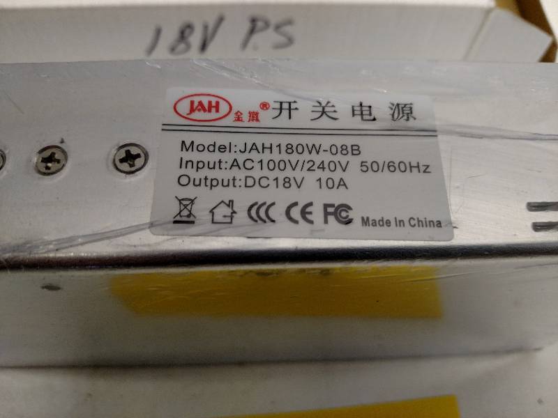 lot 78 image: JAH Model JAH180W-08B 18 Volt Power...