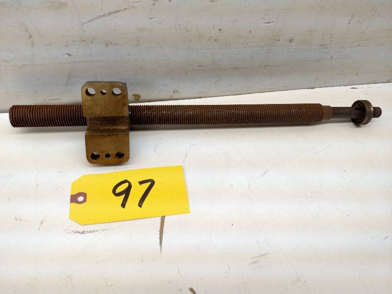 lot 97 image: Screw With BrassBronze Nut, Approx...
