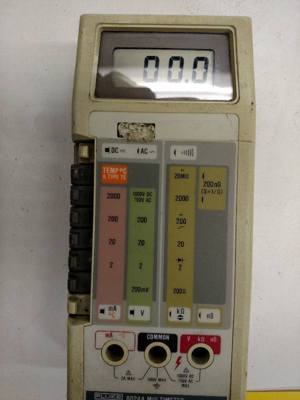 lot 26 image: Fluke 8024A Multimeter...
