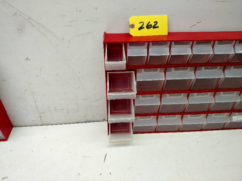 lot 262 image: Maidware 33 Drawer Parts Cabinet...