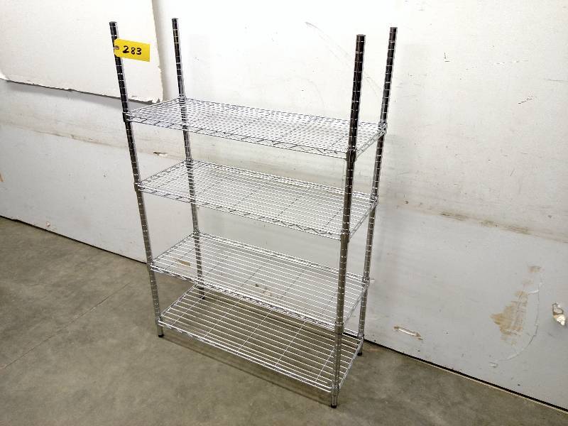 lot 283 image: Wire Rack, 36 x 14 x 54.5...