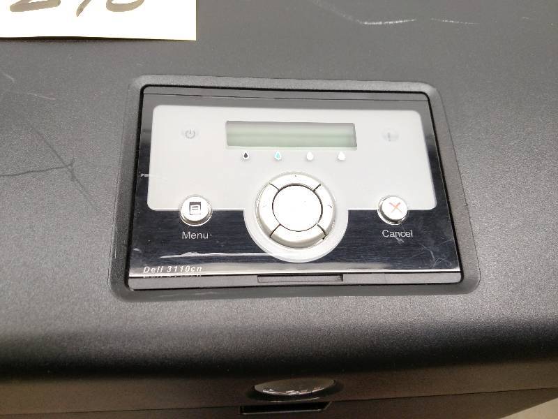 lot 290 image: Dell 3110cn Color Laser Printer...