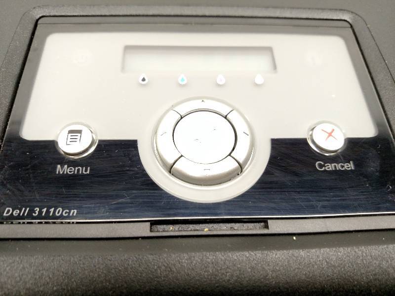 lot 291 image: Dell 3110cn Color Laser Printer...
