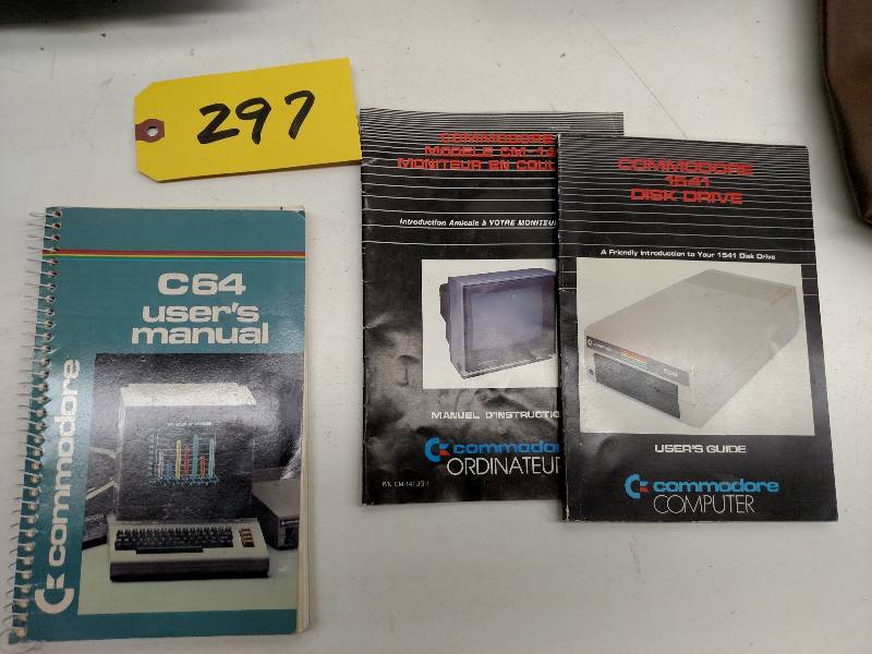 lot 297 image: Commodore 64 Computer Components...
