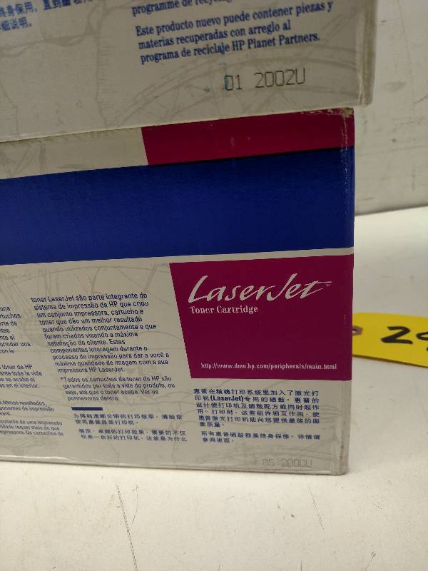 lot 299 image: (4) H.P. 75 Toner Cartridges, Seale...