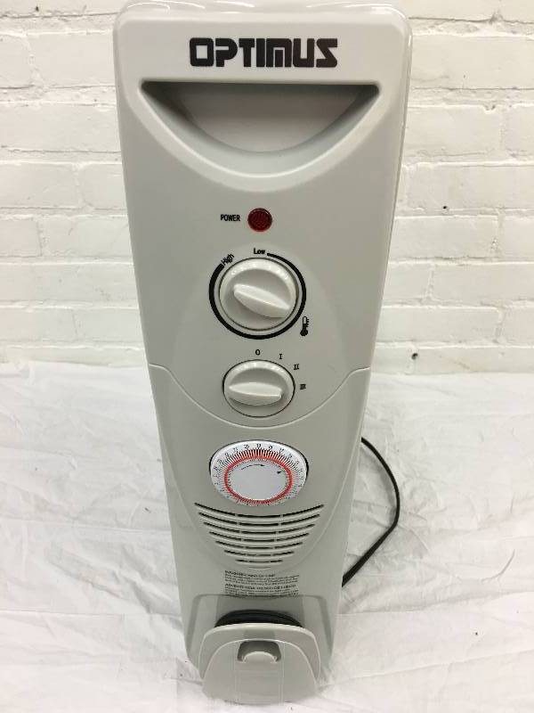 Optimus Oil-Filled Radiator Heater