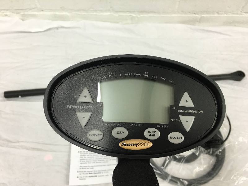 Bounty Hunter Discovery 2200 Metal Detector reatil $220