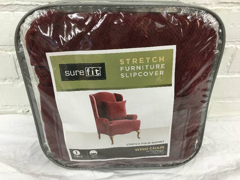 Sure Fit Stretch Pique Wing Recliner Slipcover retail $110