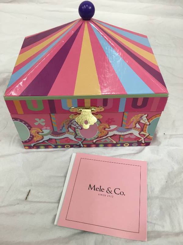 Mele & Co. Edie Musical Jewelry Box