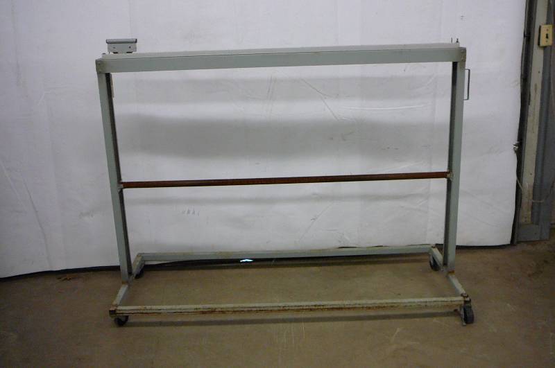 Rack On Caster Shrink Wrap With Cutter 64 12 Wx48 Tall