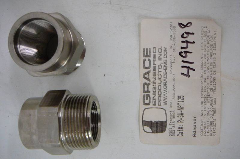 Grace Adapter R-3W-NPT125  12 Count