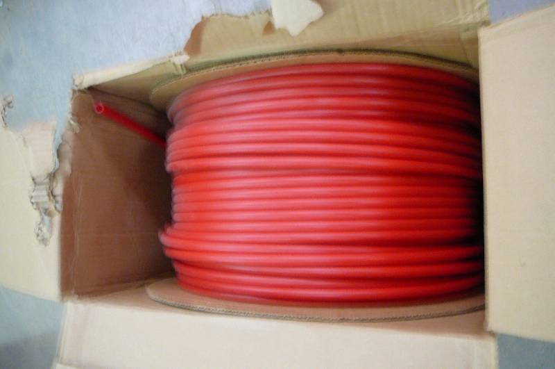 Red LLDPE Hose 12 x 38  500