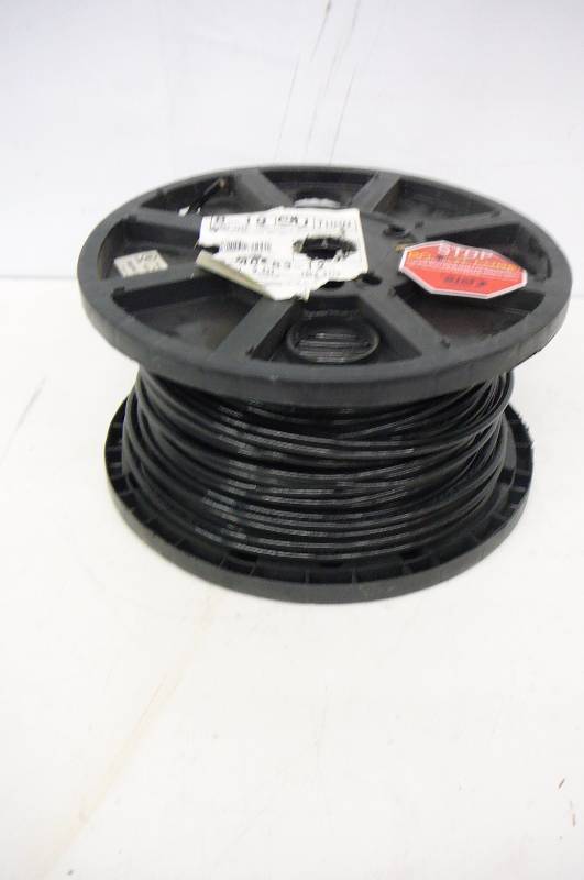 Wire 8 AWG Stranded Copper Black 25LBS