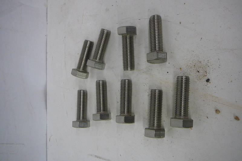 Stainless Steel Bolts 2 34 x 1
