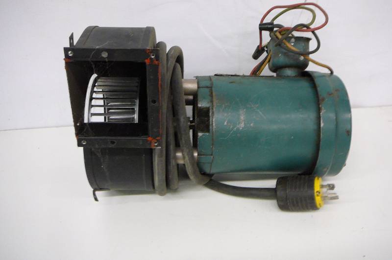 Reliance motor 34 HP 3 PH with cord and blower assy