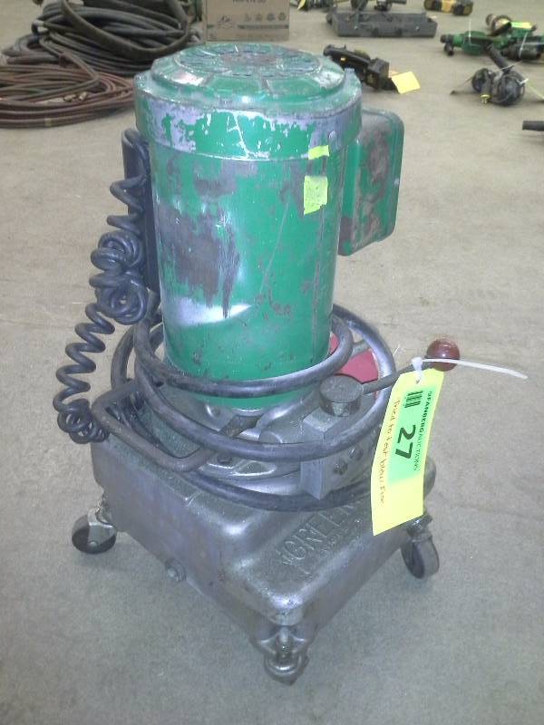 lot 27 image: Greenlee Hydraulic Power Pump