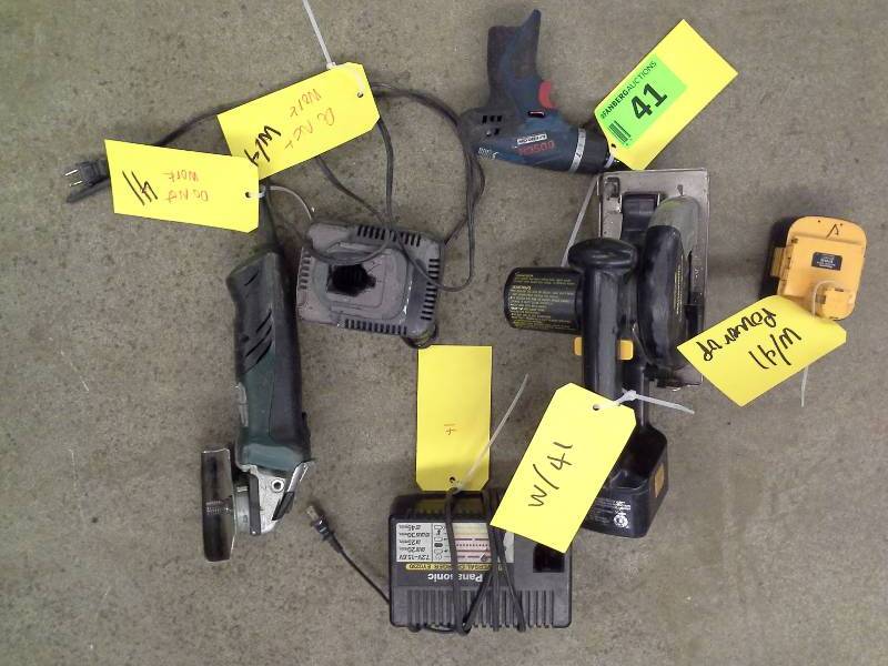 lot 41 image: Misc Powertools