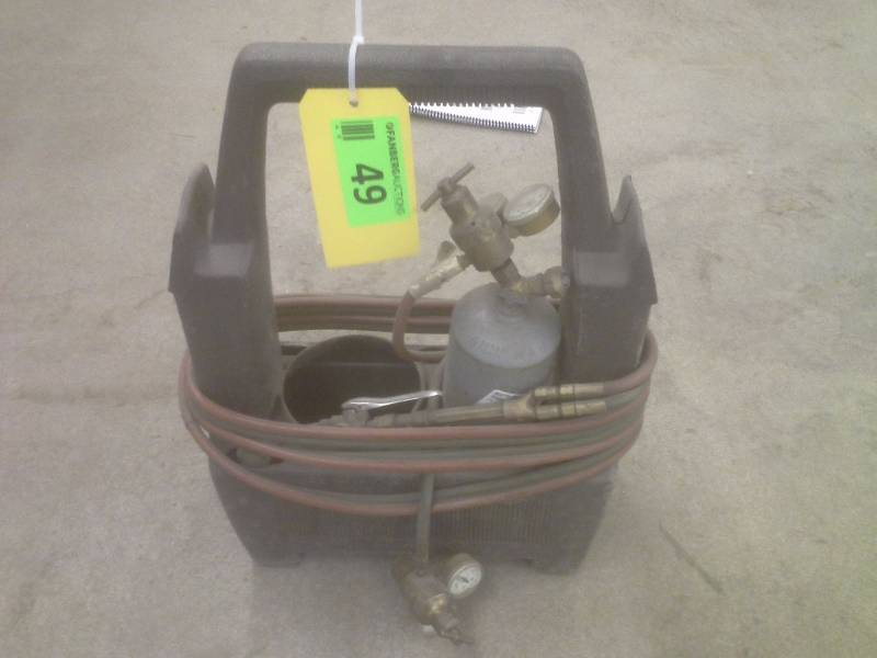lot 49 image: Acetylene Torch Carrier