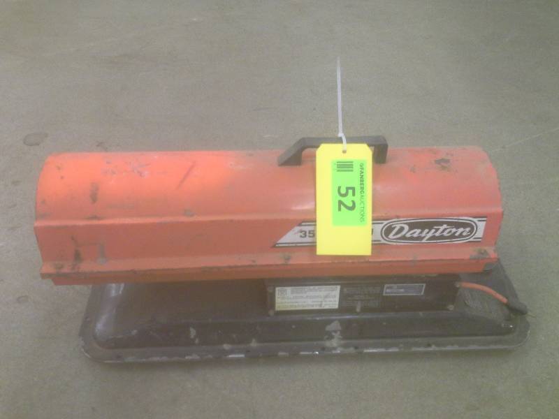 lot 52 image: Dayton Kerosene Heater