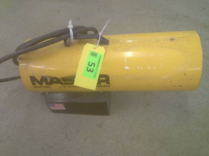 lot 53 image: Master BLP 100 Propane Heater