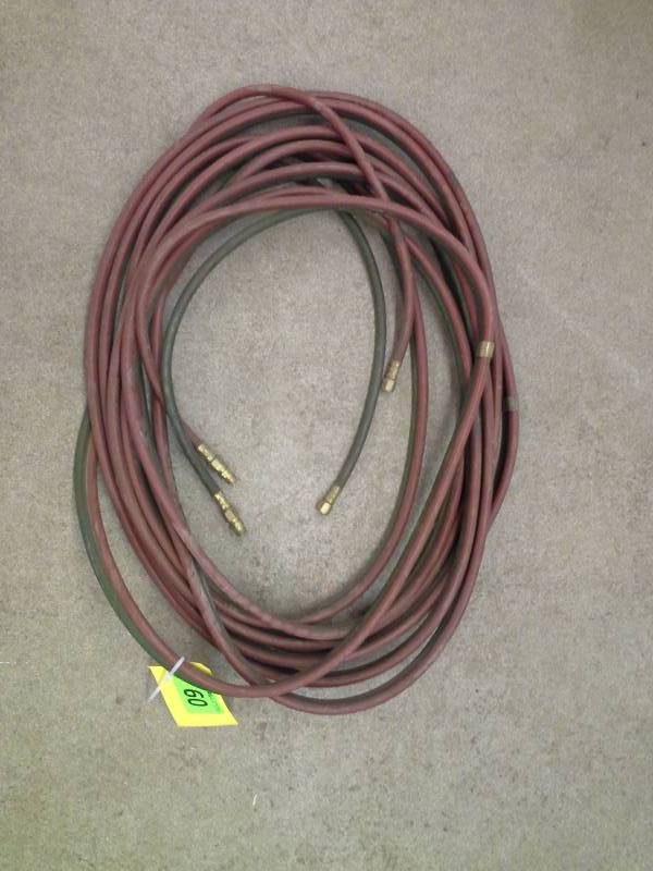 lot 60 image: Cutting Torch Hoses