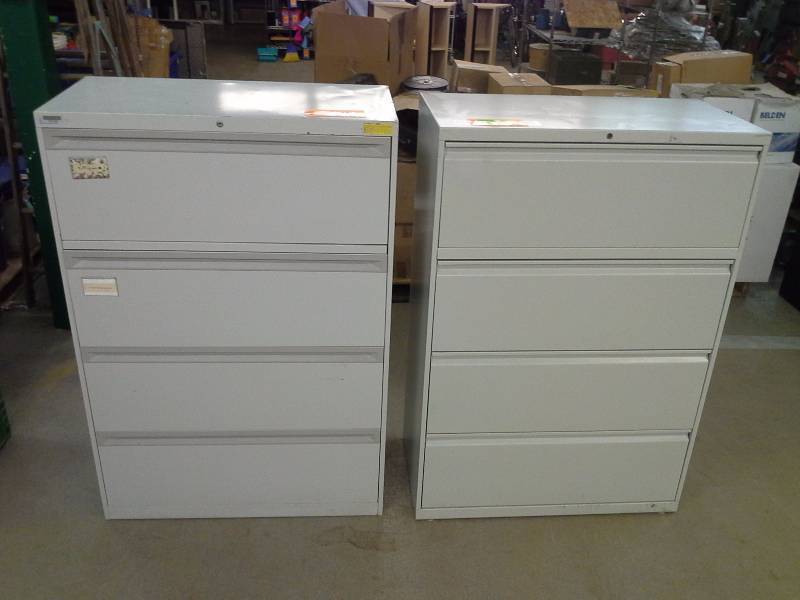 lot 84 image: (2) Lateral File Cabinets