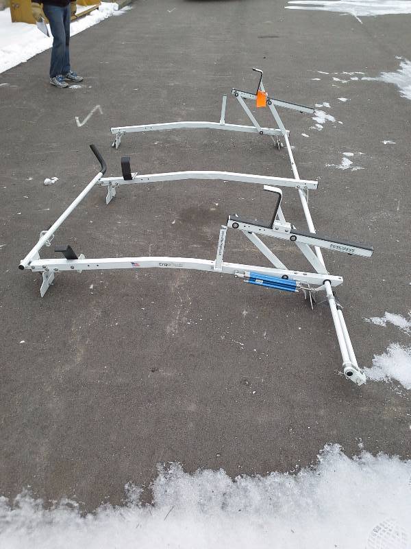 lot 5A image: Prime Design Ergo Rack Vehicle Ladder Rack