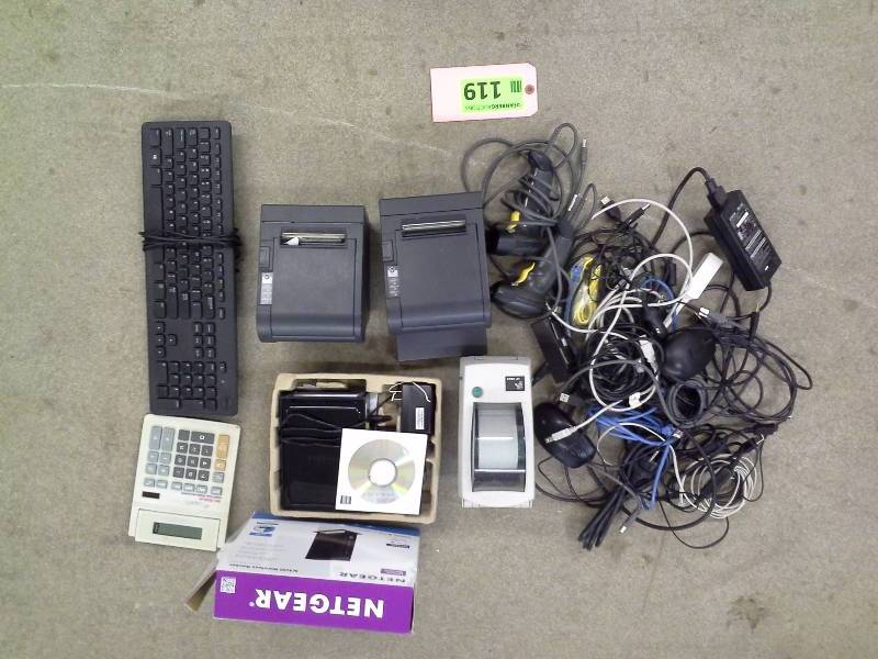 lot 119 image: Misc. Office Equipment