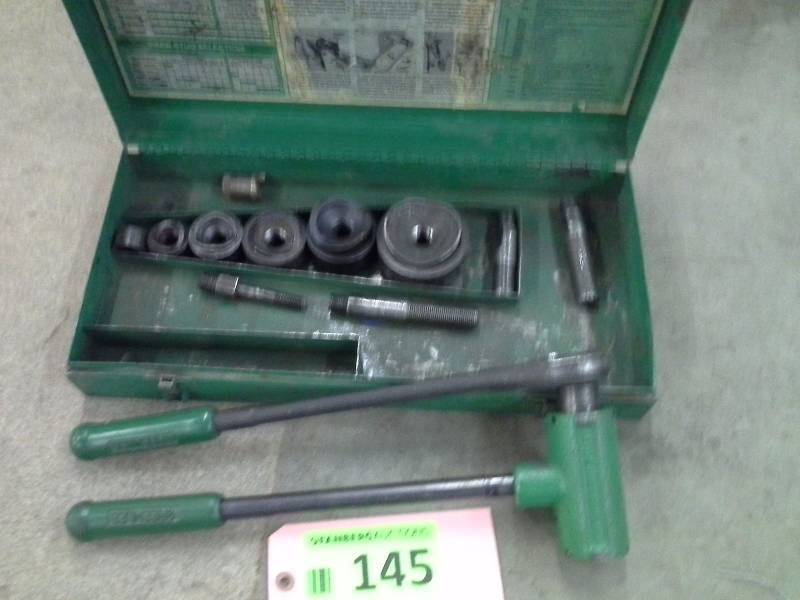 lot 145 image: Greenlee 19041906 Ratchet Knockout Driver
