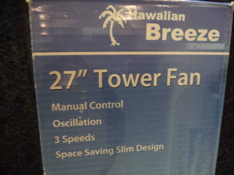 Hawaiian Breeze Tower Fan
