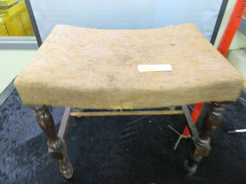 vintage foot stool