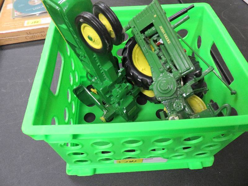 John Deere Toy tractor  parts (metal)