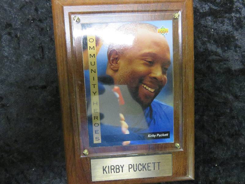 Kirby Puckett Plaque