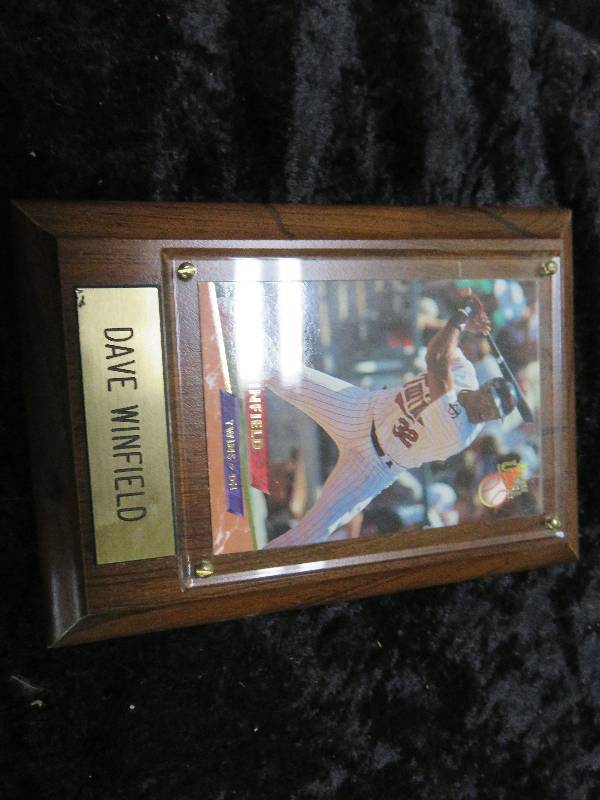Dave Winfield Plaque