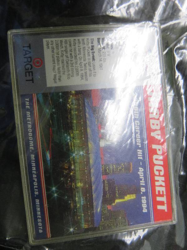 Kirby Puckett card