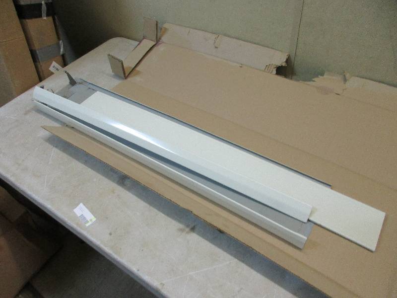 Hot water heater baseboard trim