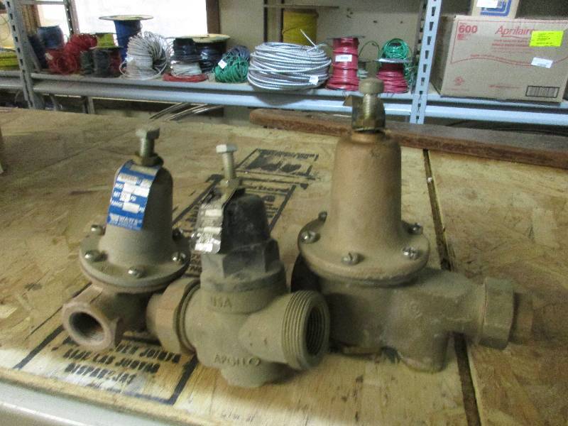 3 pressure regulators